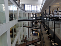 MIB atrium from the third floor
