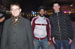 Chris, Kulveer and Tom at the end of the skating session